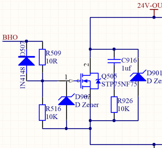 MOS管保護電路實測，分析