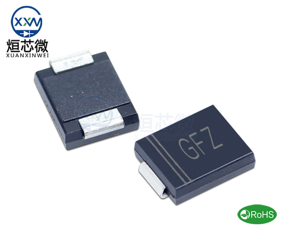 SMCJ51A參數,TVS二極管SMCJ51A瞬態(tài)抑制二極管